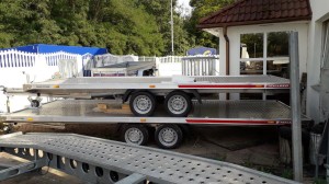 Przyczepa platforma Temared Carplatform Full Alu 6021 3,5t