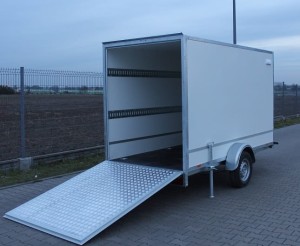 Przyczepa, Furgon sklejkowy TFD 250.01 trap