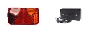Lampa zespolona tylna prawa hybryda Waś 928
