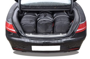 MERCEDES-BENZ S COUPE 2014-2020 TORBY DO BAGAŻNIKA 4 SZT