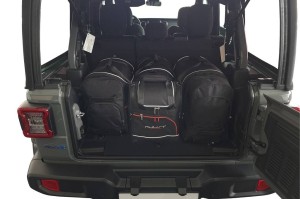 JEEP WRANGLER PHEV 2021+ TORBY DO BAGAŻNIKA 4 SZT