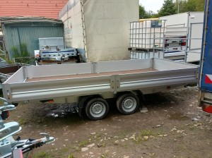 Przyczepa Niewiadów C2542HT burty alu